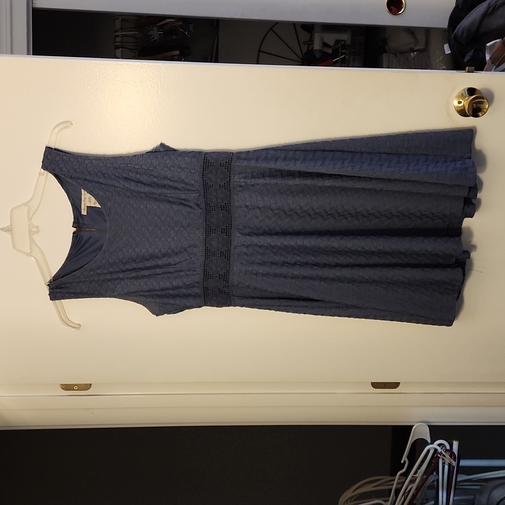 XL, American rag, blue zipper back dress